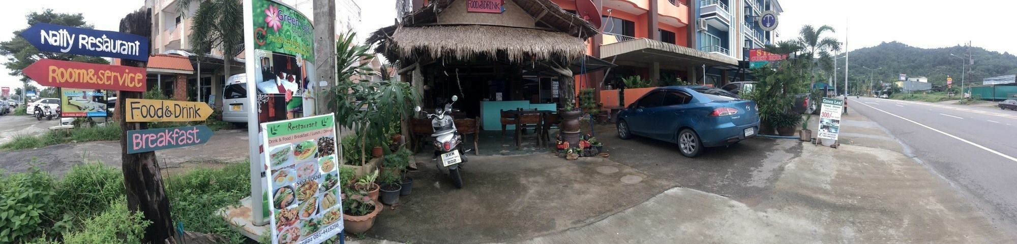 甲米 绿叶旅馆酒店 外观 照片